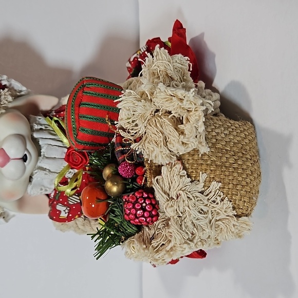 House of Lloyd VTG Christmas Around the World Flossie Bunny Red Green - Picture 4 of 9